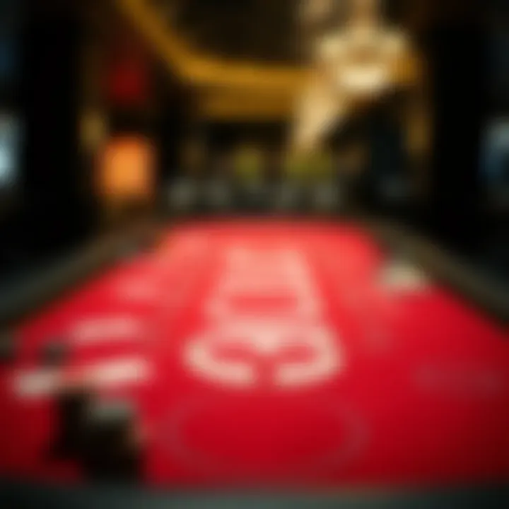 Historical representation of blackjack's evolution in casinos