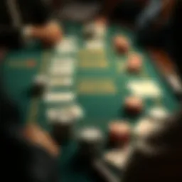 Illustration of Texas Hold'em Game Layout